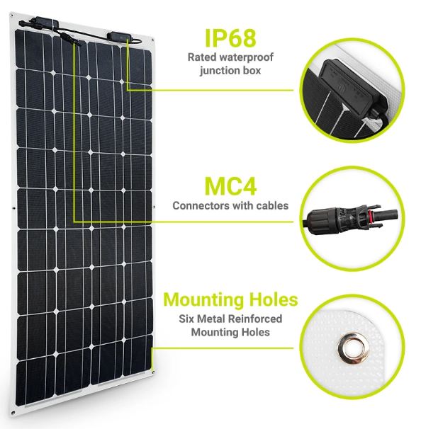 100W Portable Solar Power Kit - BHA Solar