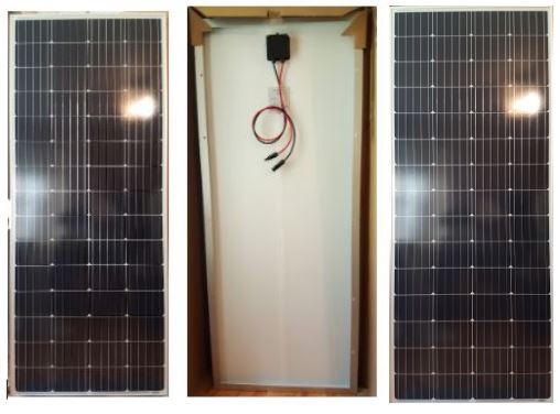 DOKIO 50 Watt 12 Volt Monocrystalline Solar Panel for RV,Boat,Home Off Grid System HIGH-Efficiency+Durable 